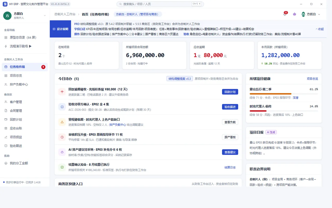 总监工作台